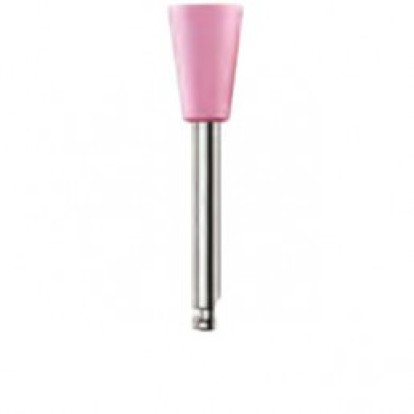 Резинка полировочная Kenda ЧАША розовый (ультрамелкая зернистость) для углового наконечника (1шт), Kenda / Швейцария