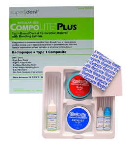 Комполайт плюс (CompoLite Plus), 14г + 14г (Super-Dent)