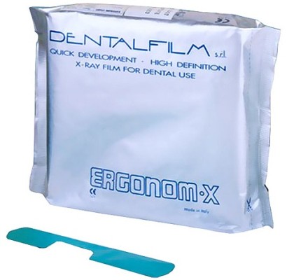 Рентген пленка ERGONOM-X, 50шт. /Dentalfilm