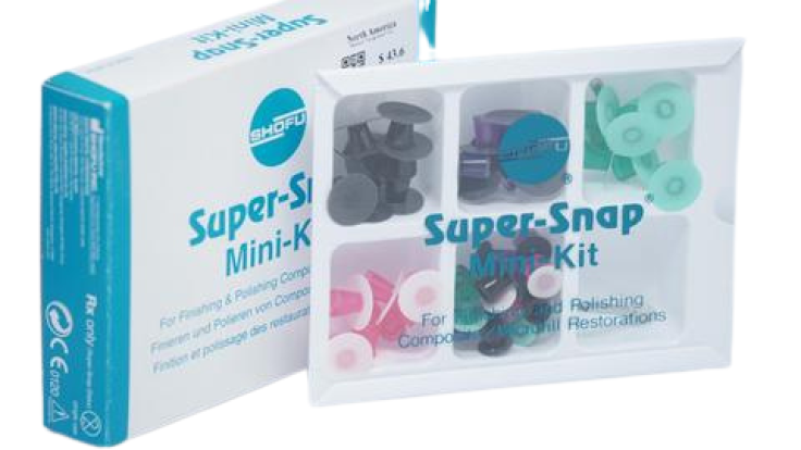 Набор шлифовальных дисков и штрипсов Super-Snap Mini-Kit (SHOFU)