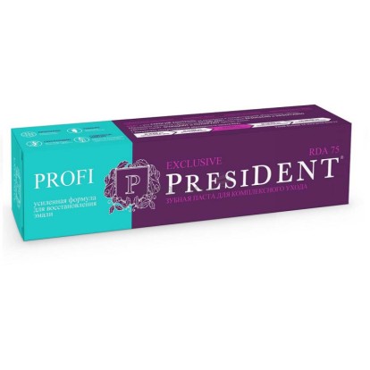 Зубная паста PROFI Exclusive, 100 мл (PRESIDENT)