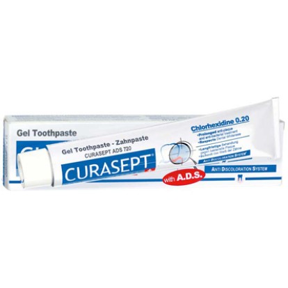 Зубная гелеобразная паста CURASEPT 0,05% хлоргексидина , 75мл