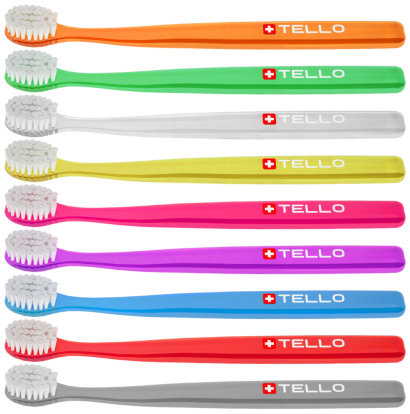Набор зубных щеток Brush Ultra Soft 6240 Adults, 3 штуки (TELLO)