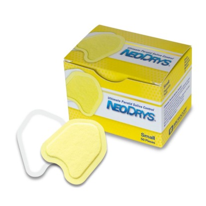 Желтые дентальные памперсы драйтипсы, small, 50 шт. (NeoDrys)