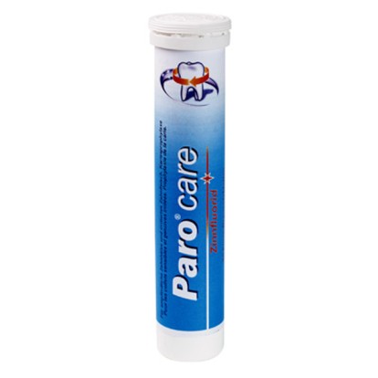 Водорастворимые таблетки для полоскания рта Care (Paro) с фторидом олова, 20 штук