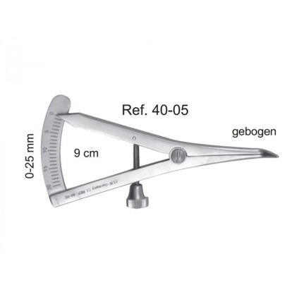 Микрометр (Кронциркуль) 40-05, 0-25 мм, 9 см