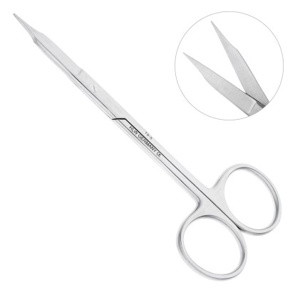 Прямые хирургические ножницы 19-5 Goldmann-Fox, 12,5 см