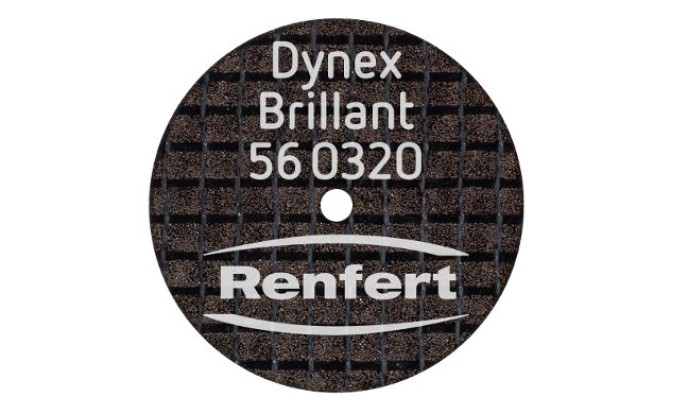 Армированный отрезной диск Dynex Brilliant 56-0320 (Renfert)
