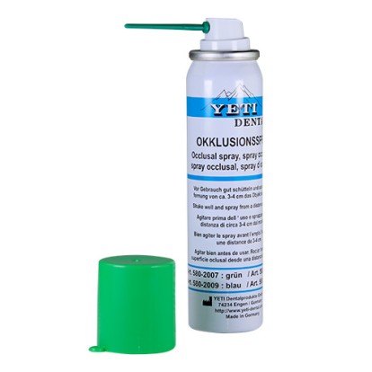 Окклюзионный спрей Occlusal Spray Зеленый (75мл), YETI DENTAL  / Германия