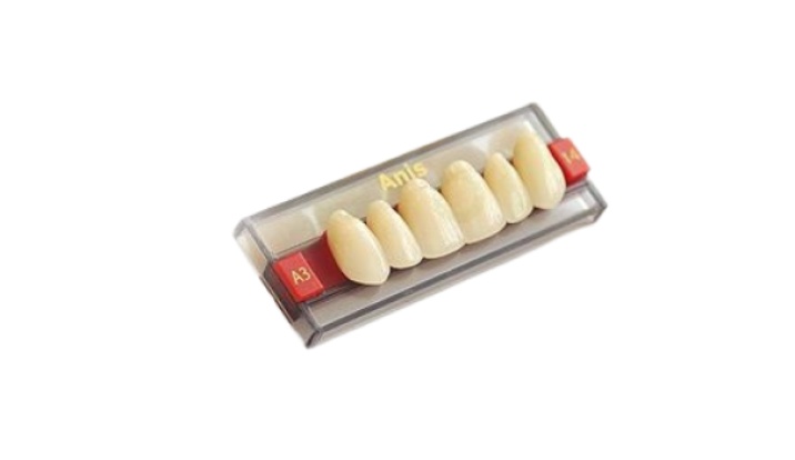 Зубы, 6 зубов на планке (Anis)