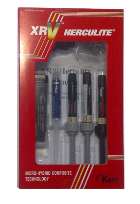 Геркулайт (Herculite) Mini Kit, Kerr, 3 шприца по 3 г