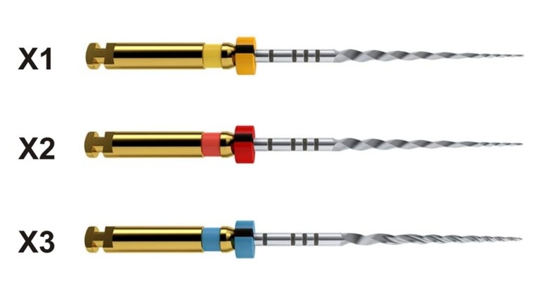 Машинный ProTaper NEXT Х2 Dentsply, 3 штуки