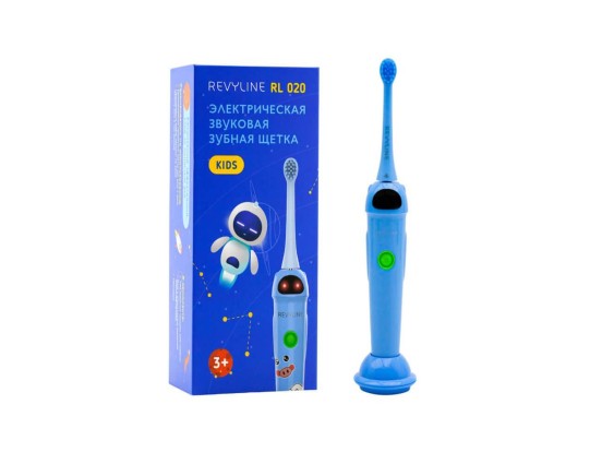 Электрическая звуковая зубная щетка Revyline RL 020 KIDS Blue