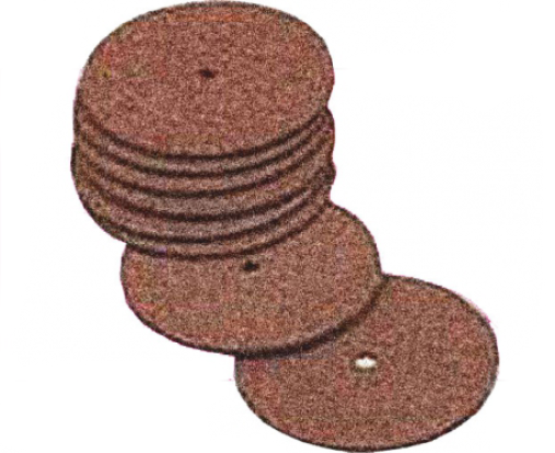 Круги прорезные на вулканитовой связке (Полимер Стоматология), диаметр 40 мм, толщина 1,5 мм
