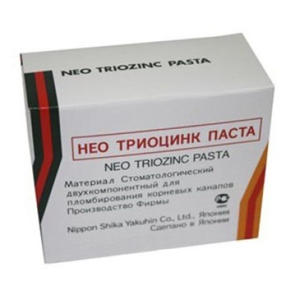 НЕО ТРИОЦИНК ПАСТА-для пломбирования корневых каналов 10г +10мл/Nishika