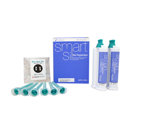 Смарт Сил Smart Sil Bite Registration (50  мл*2) карт  материал оттискной стоматологический