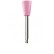 Резинка полировочная Kenda ЧАША розовый (ультрамелкая зернистость) для углового наконечника (1шт), KENDA AG, Лихтенштейн